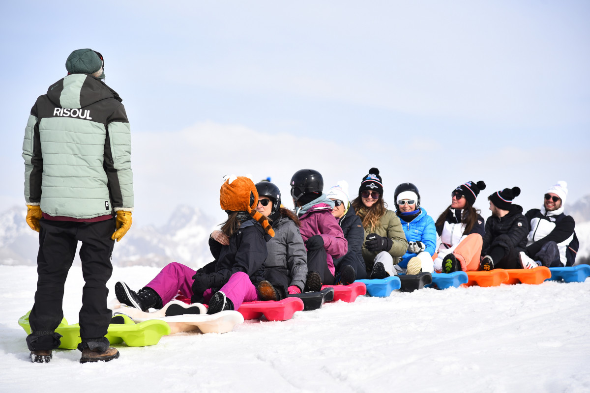 Luge snake à Risoul